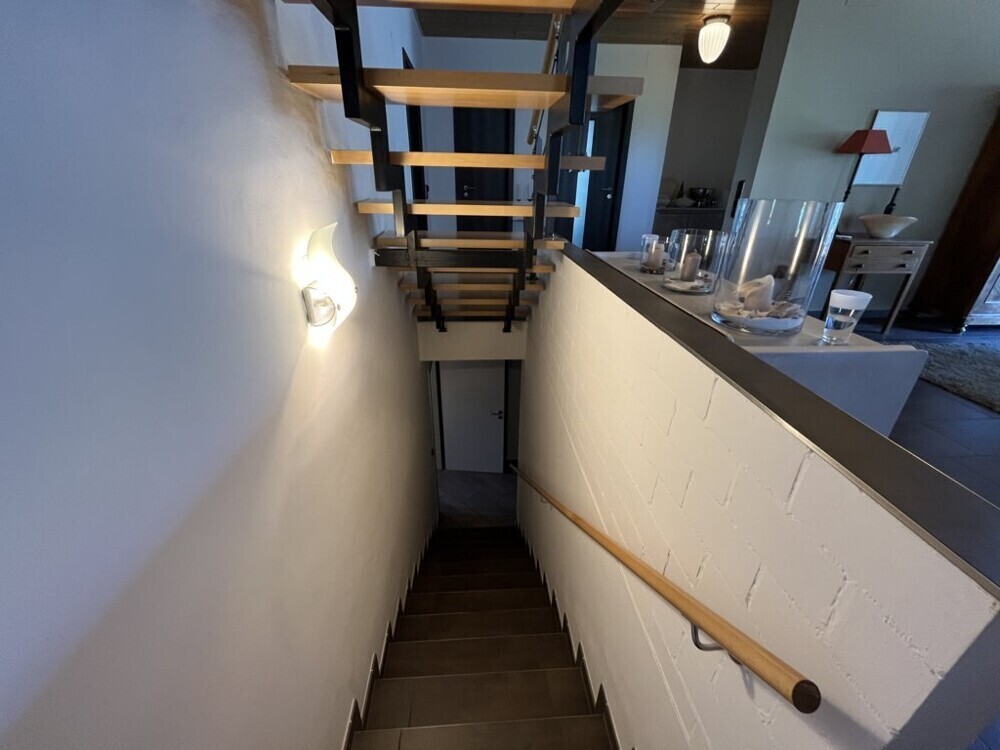 Treppe zu Untergeschoss