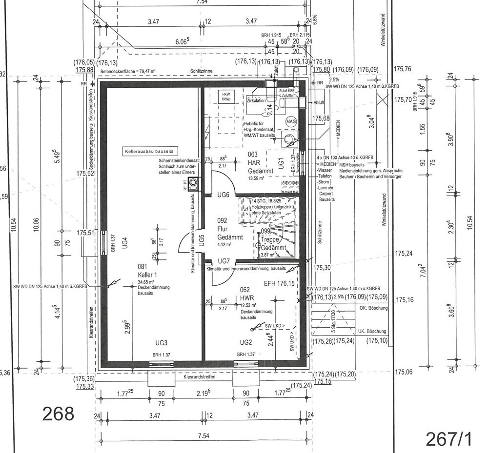 Grundriss UG
