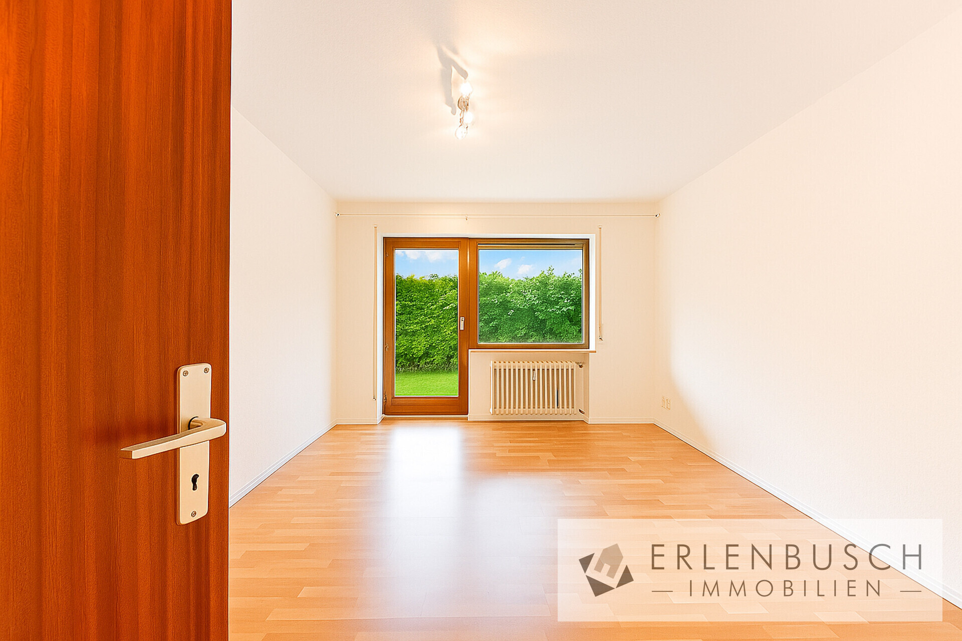 Schlafzimmer unmöbliert