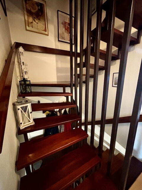Holztreppe