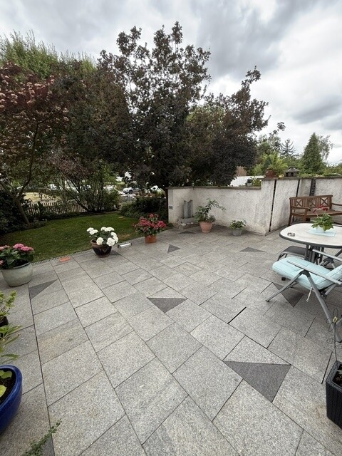 Terasse und Garten