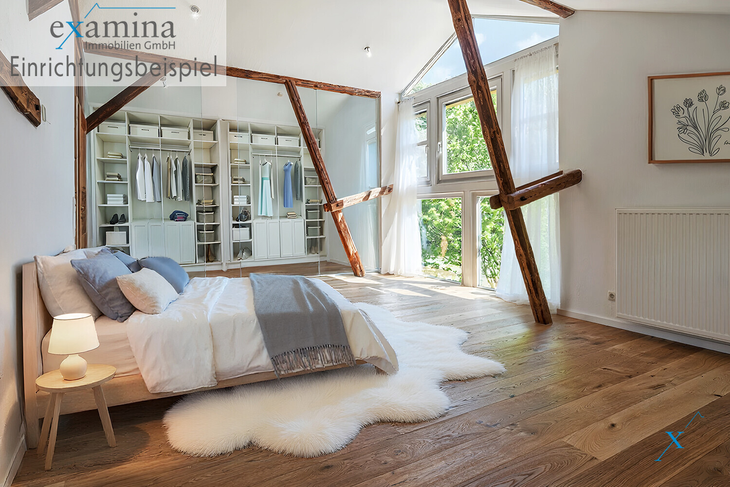 Schlafzimmer Staging