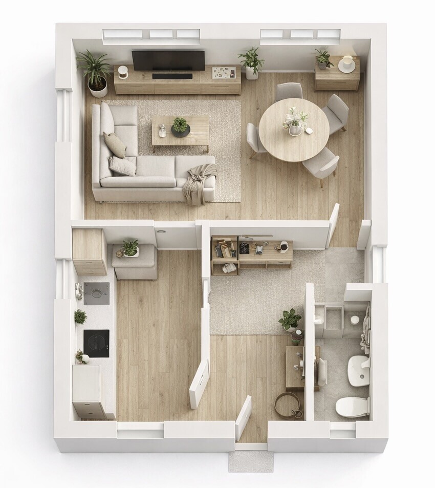 Grundriss EG (zur Veranschaulichung)