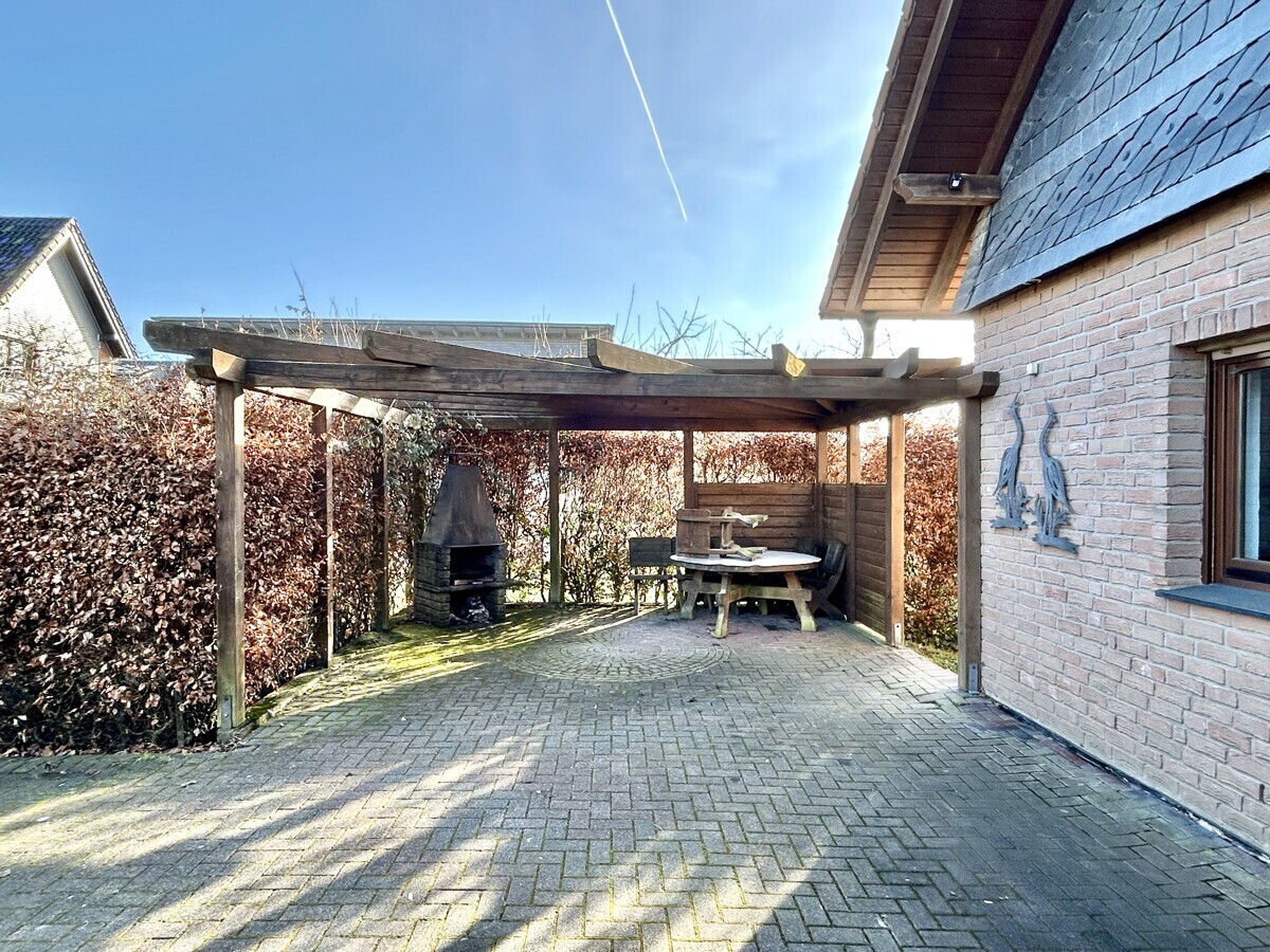 Überdachte Terrasse