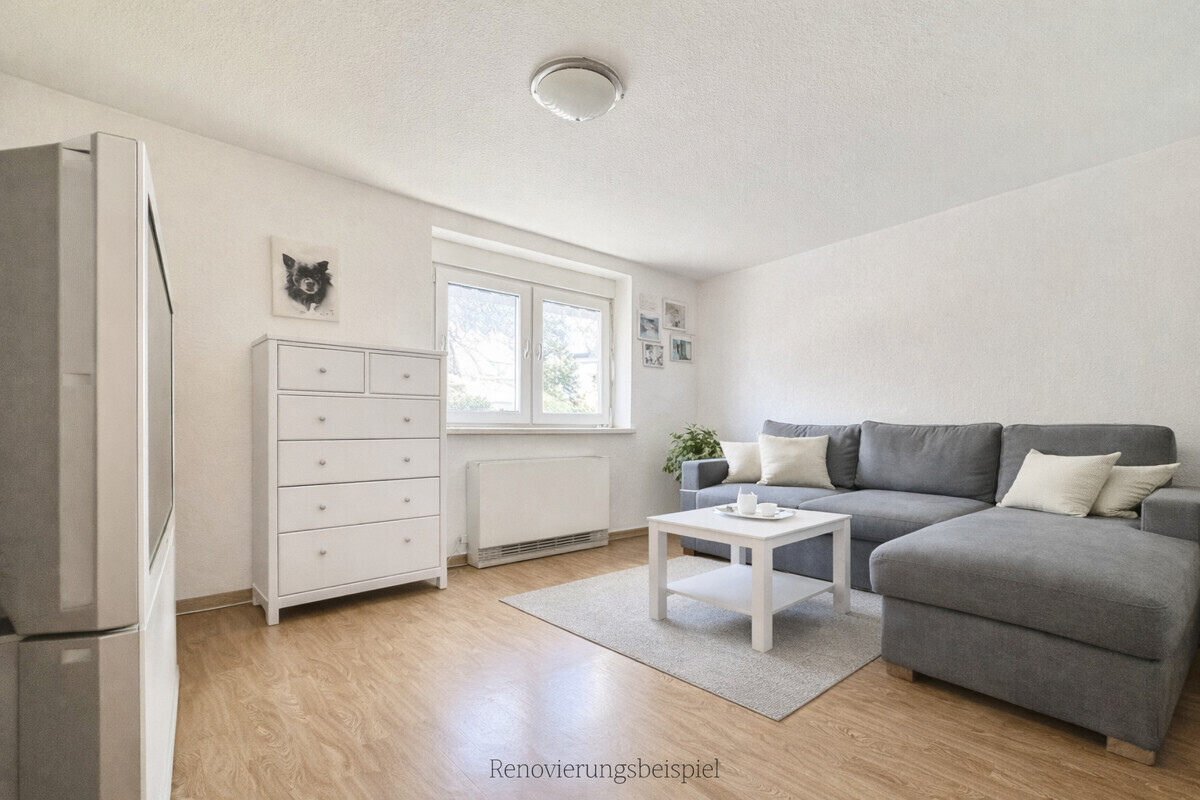 Wohnzimmer EG Renovierungsbeispiel