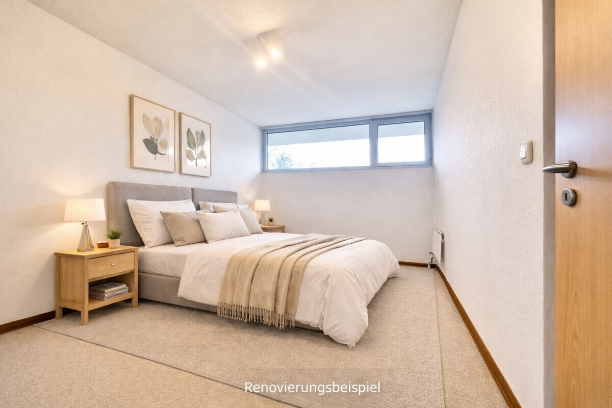 Schlafzimmer Renovierungsbeispiel