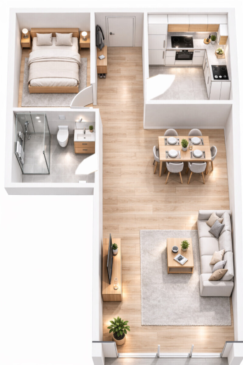 Grundriss (zur Veranschaulichung)