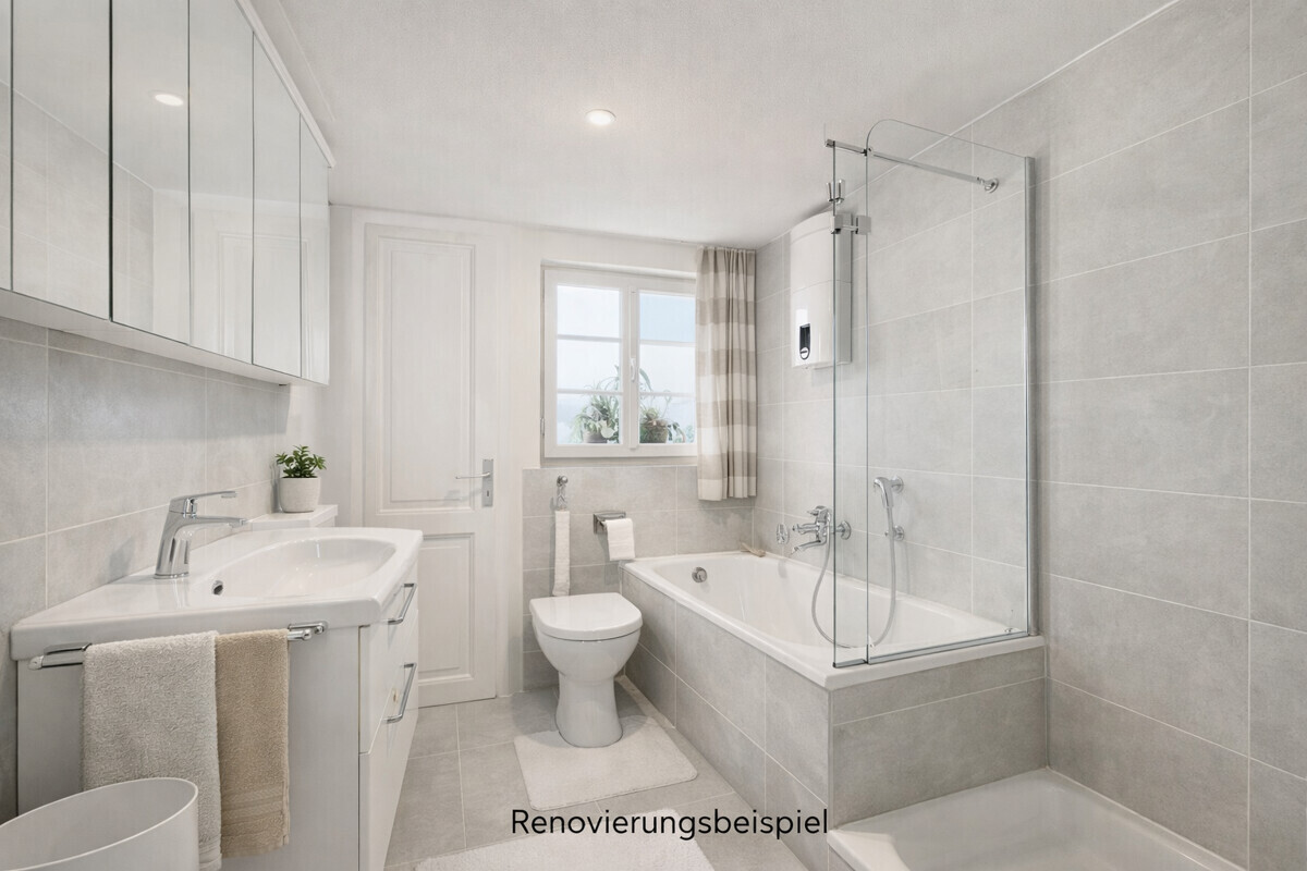 Badezimmer OG Renovierungsbeispiel