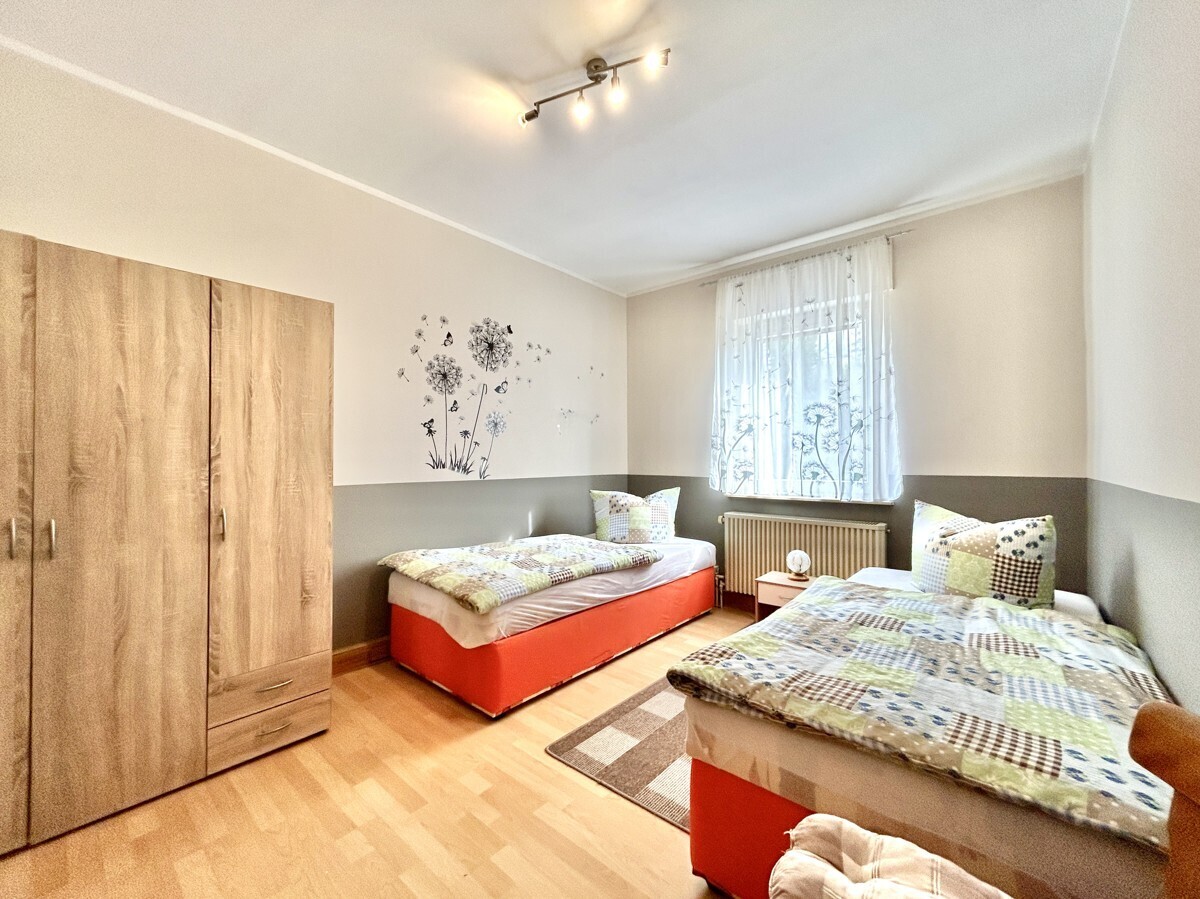 Schlafzimmer Ferienwohnung EG