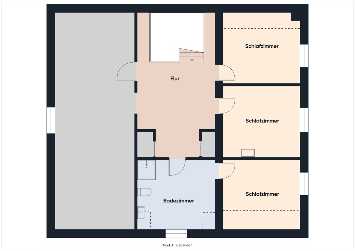 Dachgeschoss Gasthaus