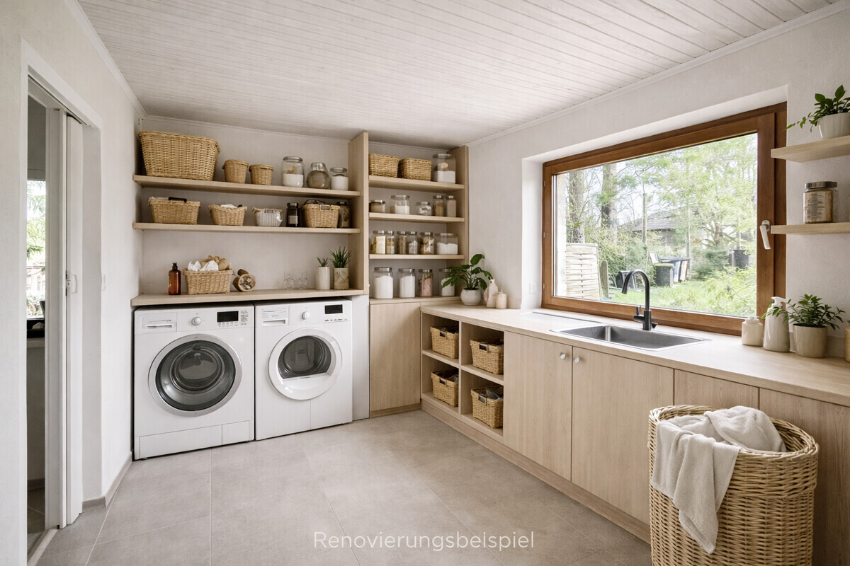 Allzweckzimmer EG Renovierungsbeispiel