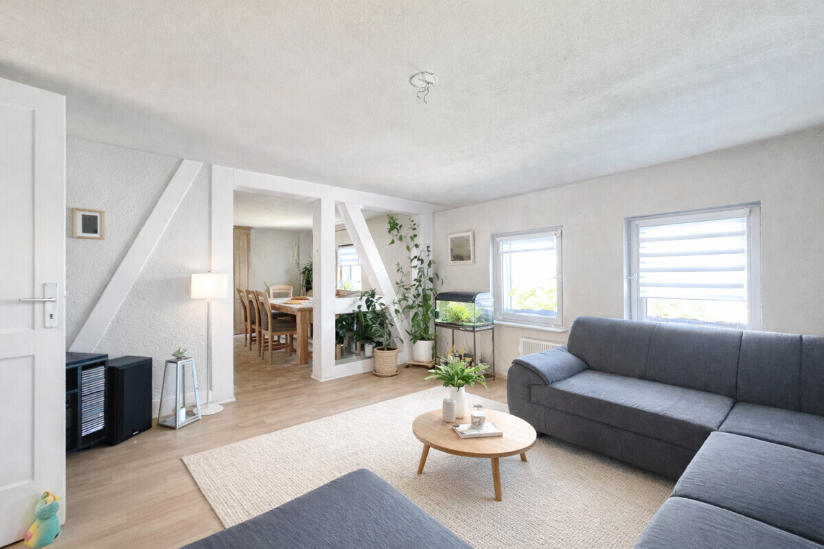 Mögliches Einrichtungsbeispiel visualisiert