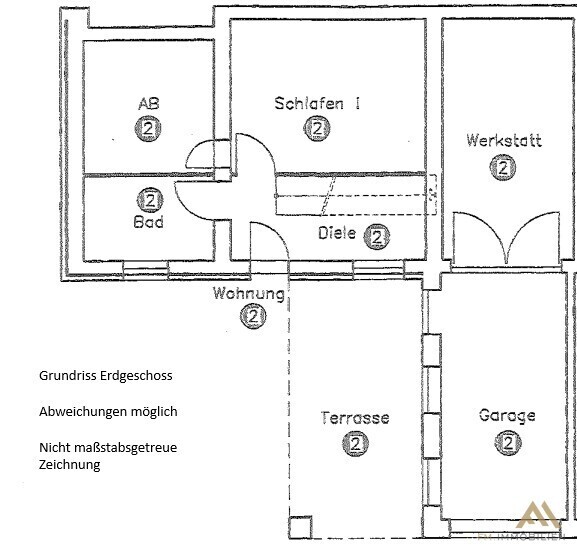 Grundriss Erdgeschoss