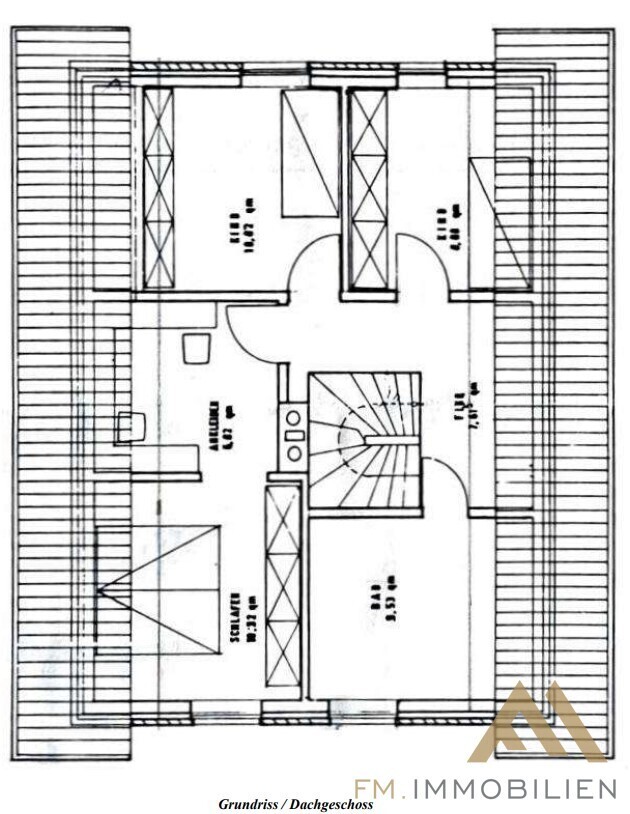 Grundriss Obergeschoss
