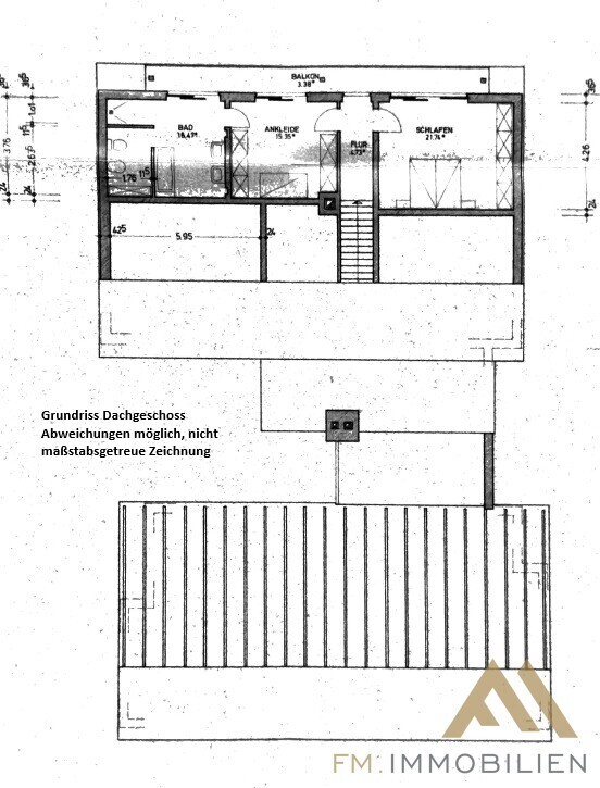Grundriss Dachgeschoss