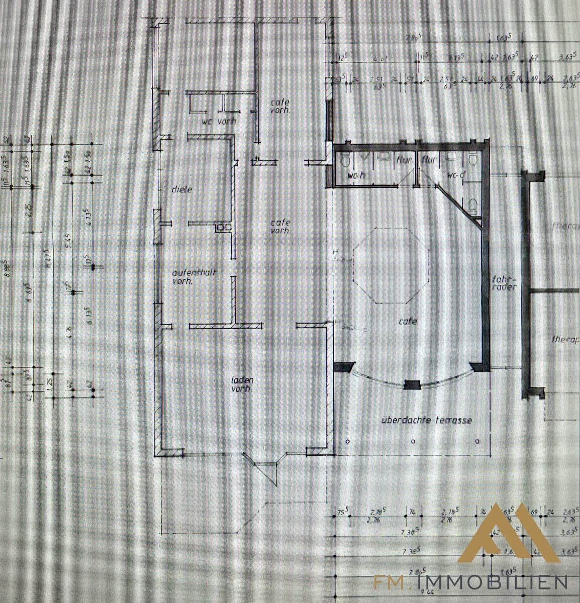 Grundriss Teilbereich