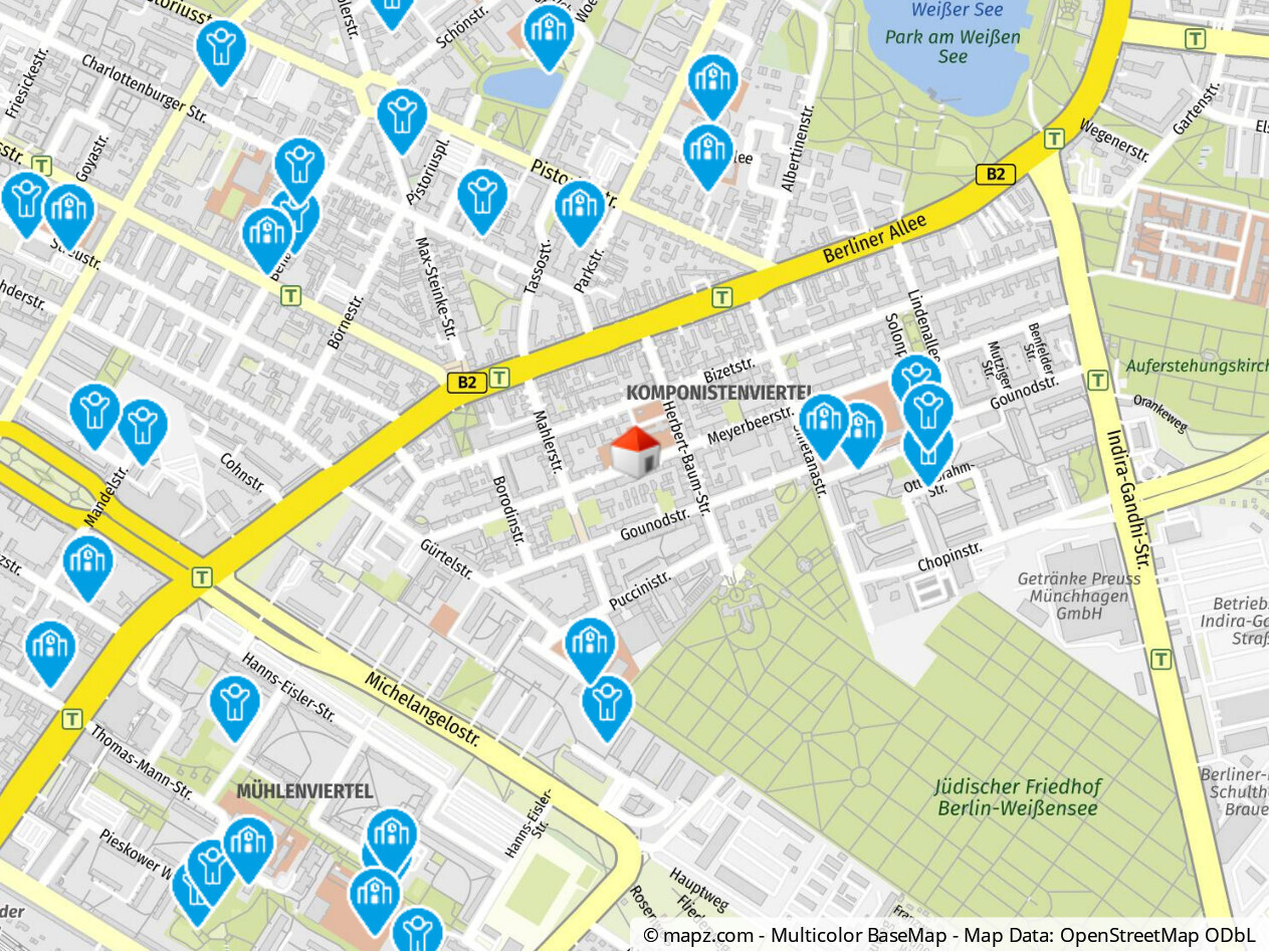 Geolyzer Kartenausschnitt