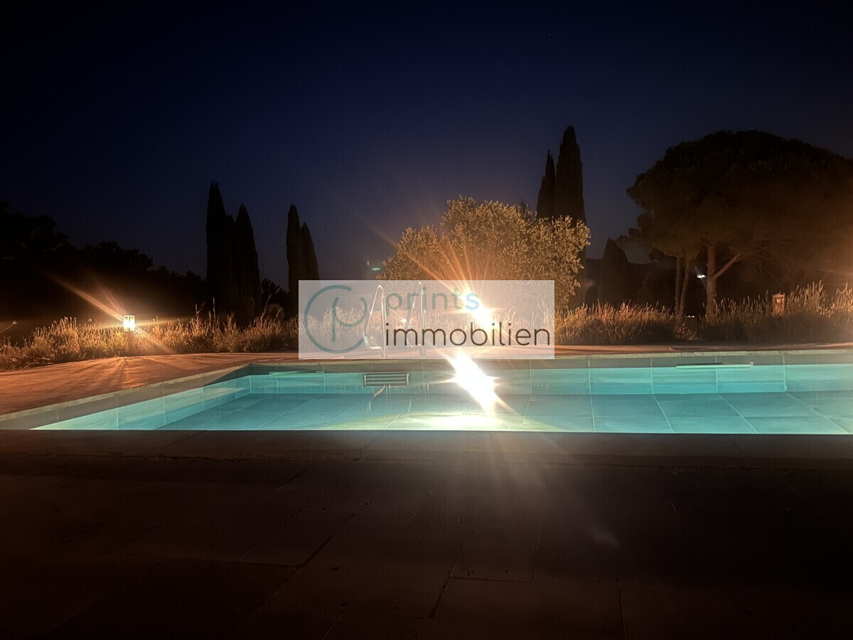 Pool am Abend