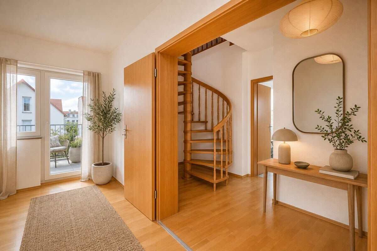 Blick Balkon