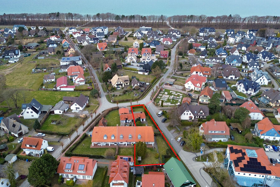 Drohnenaufnahme Ostseeblick