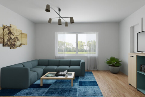 5- Visualisierung Wohnzimmer