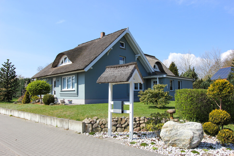 Hausansicht Straße