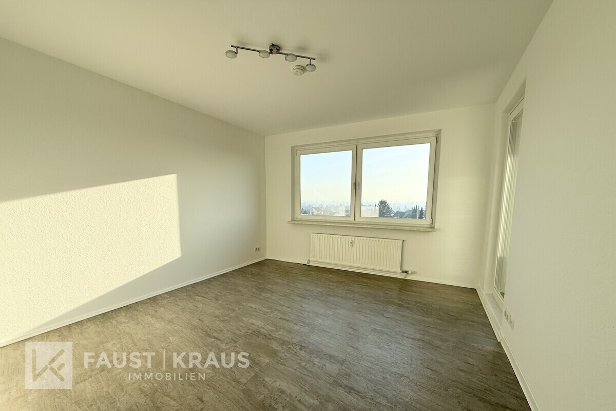 Wohnzimmer mit Balkon