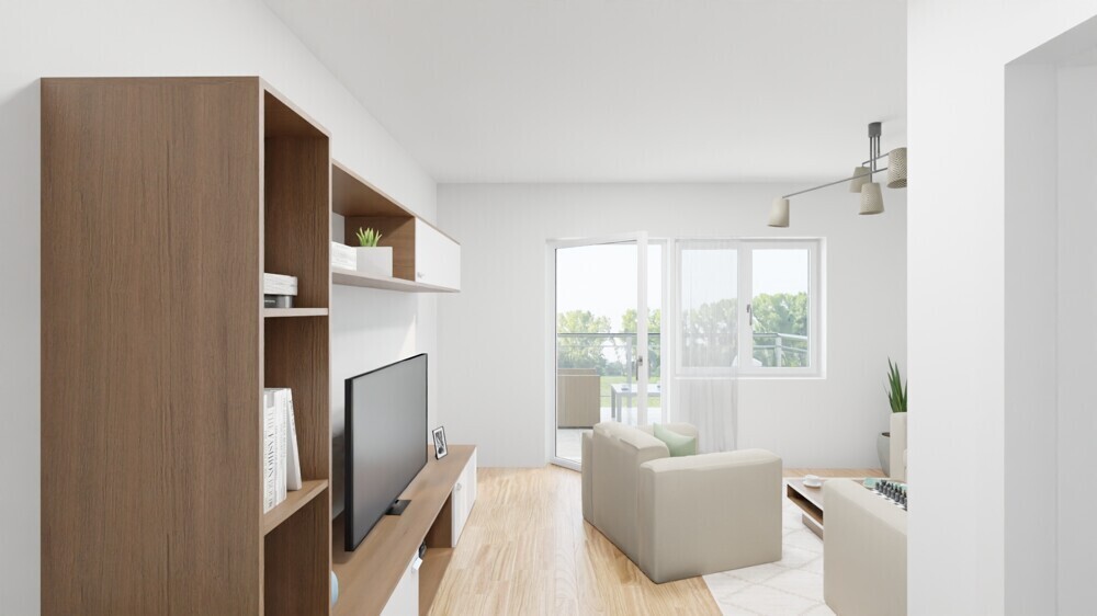 Visualisierung Wohnzimmer