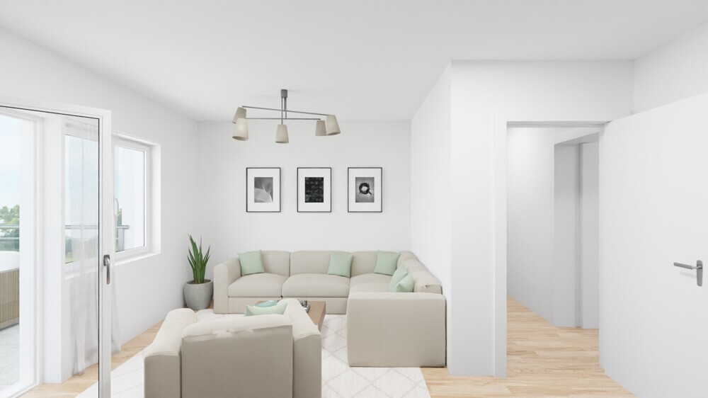 Visualisierung Wohnzimmer