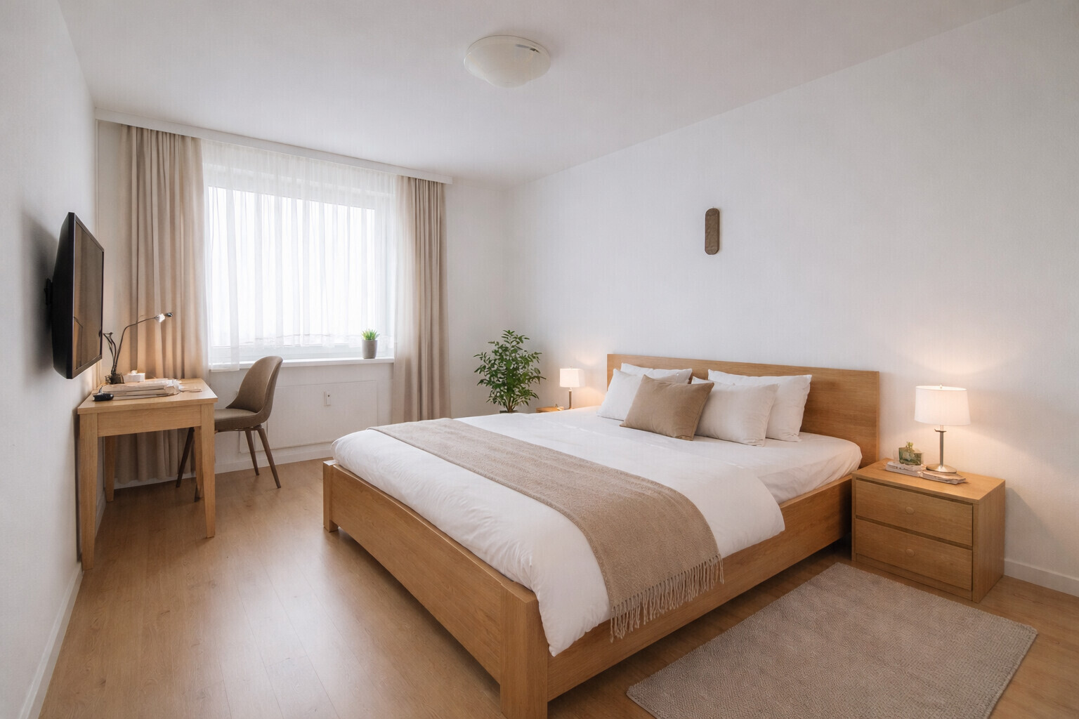 Schlafzimmer KI Visualisierung