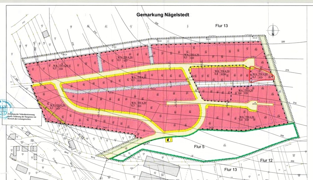 Genaue Lage des Grundstückes 