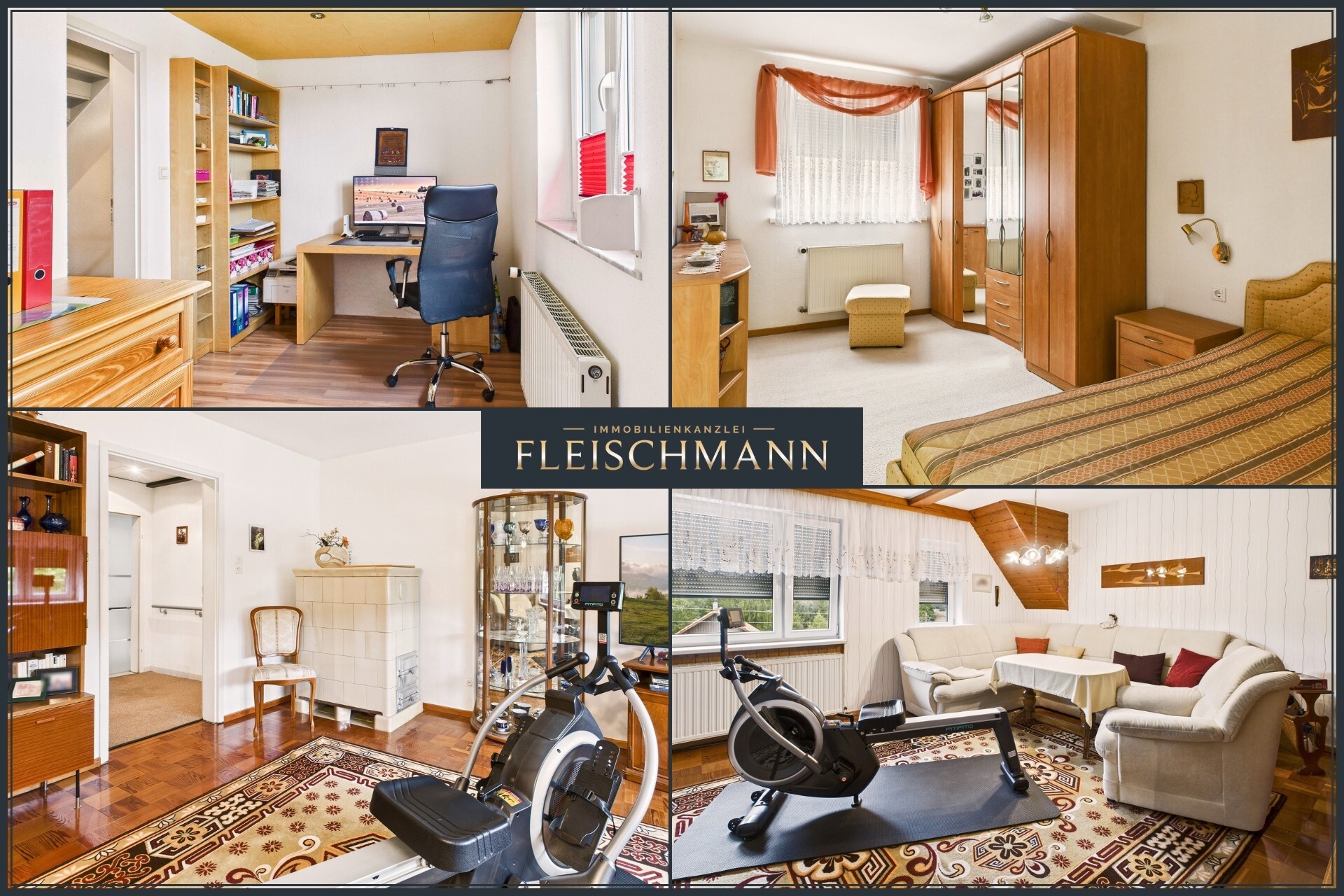  OG - Wohnzimmer + Büro