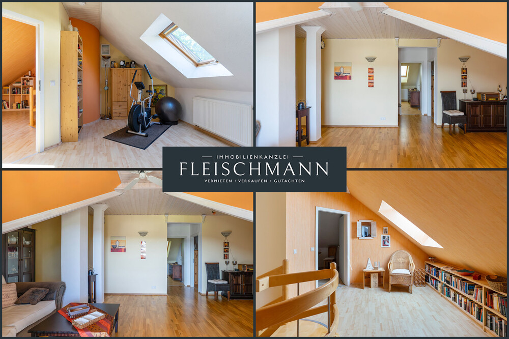 Wohnzimmer/ Kinderzimmer DG/