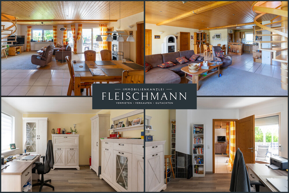 Wohnzimmer/ Arbeitszimmer EG