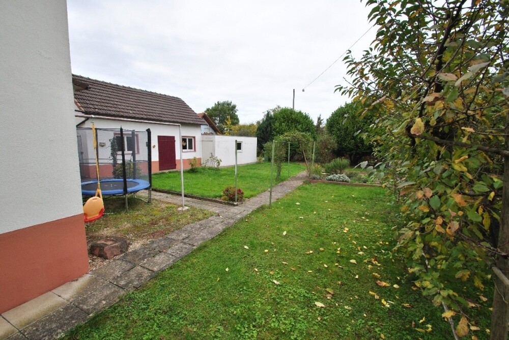 Garten mit Schopf