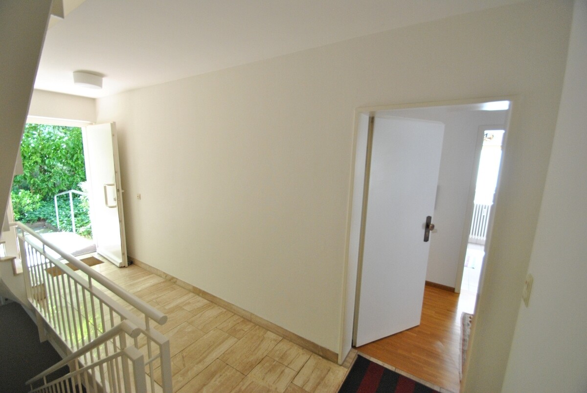 Kurzer Weg von der Haustüre zur Wohnung