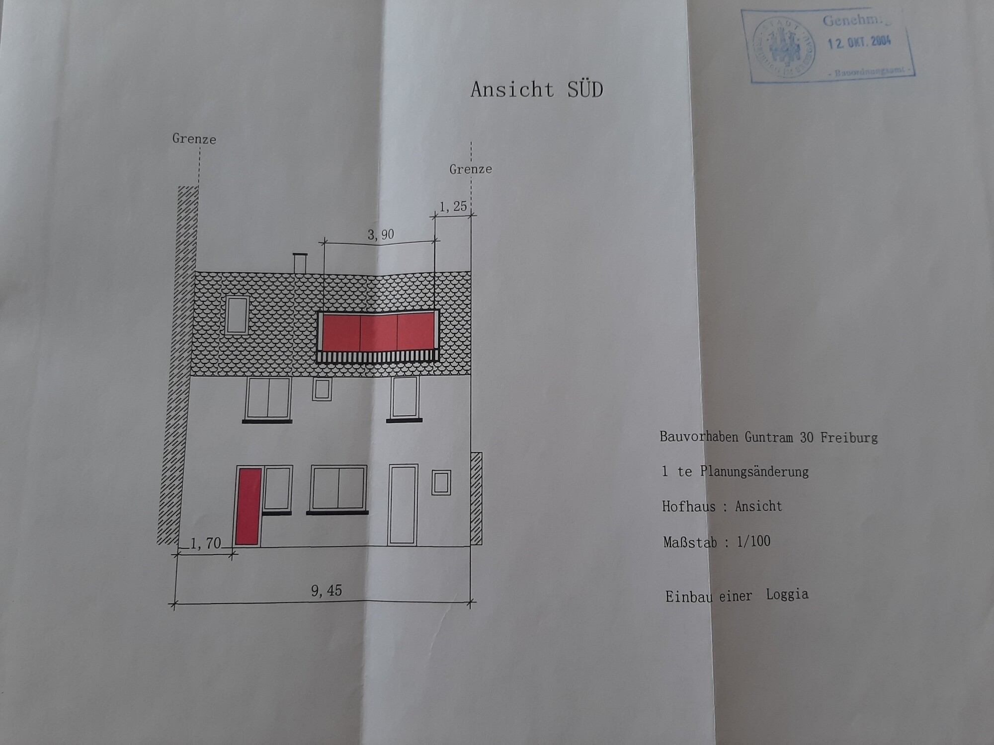 Ansicht Süd