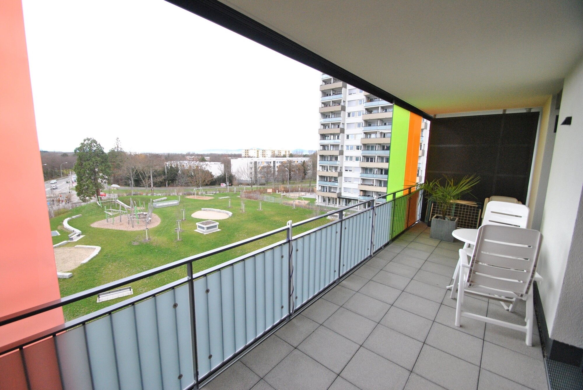 14,6 qm Balkon