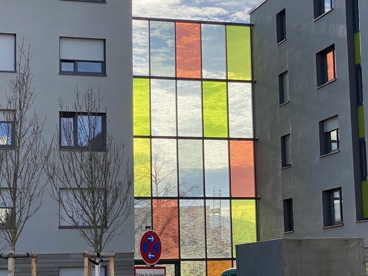 Farbenfrohes Lichtspiel
