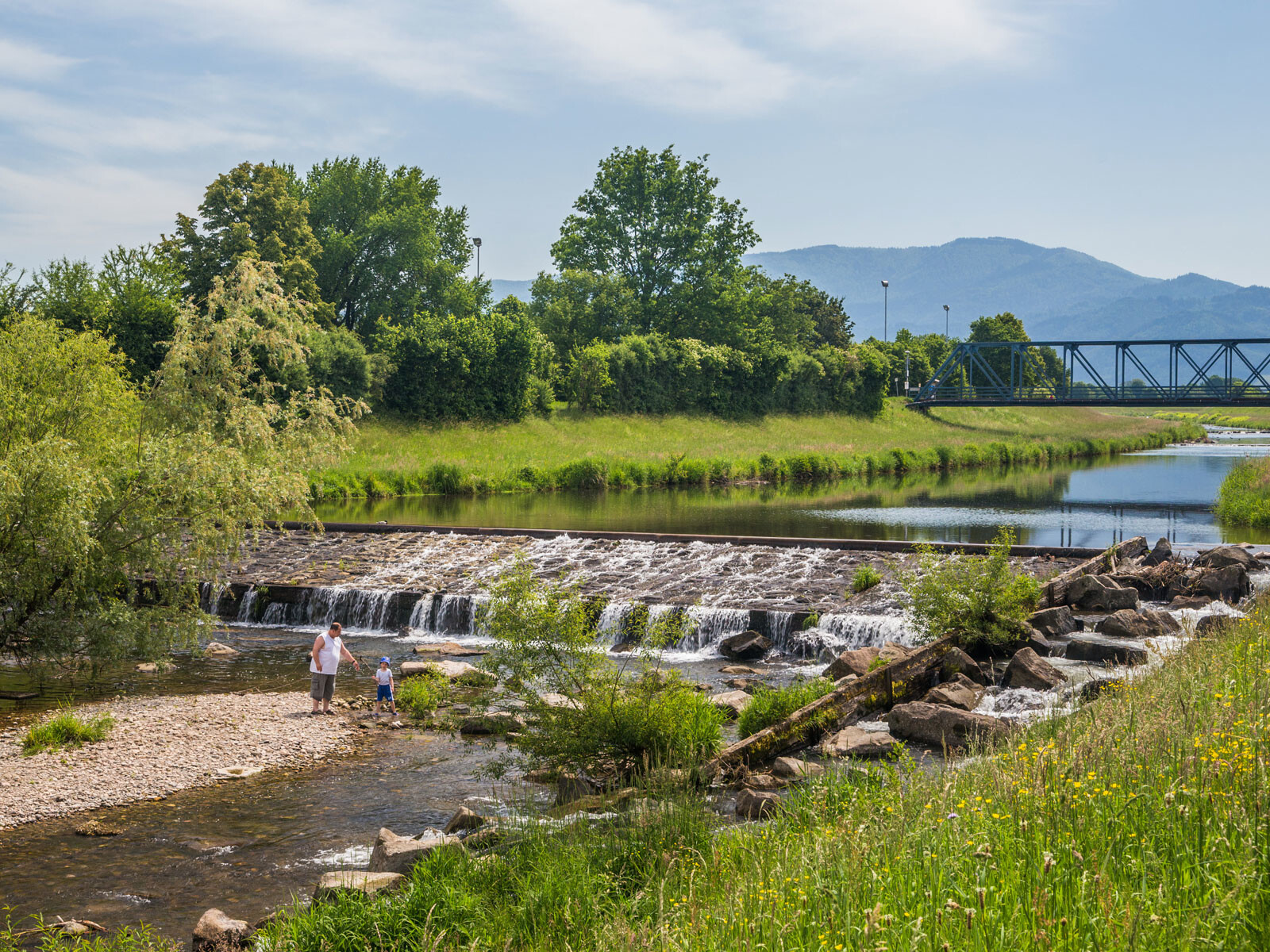 Die Elz bei Wasser