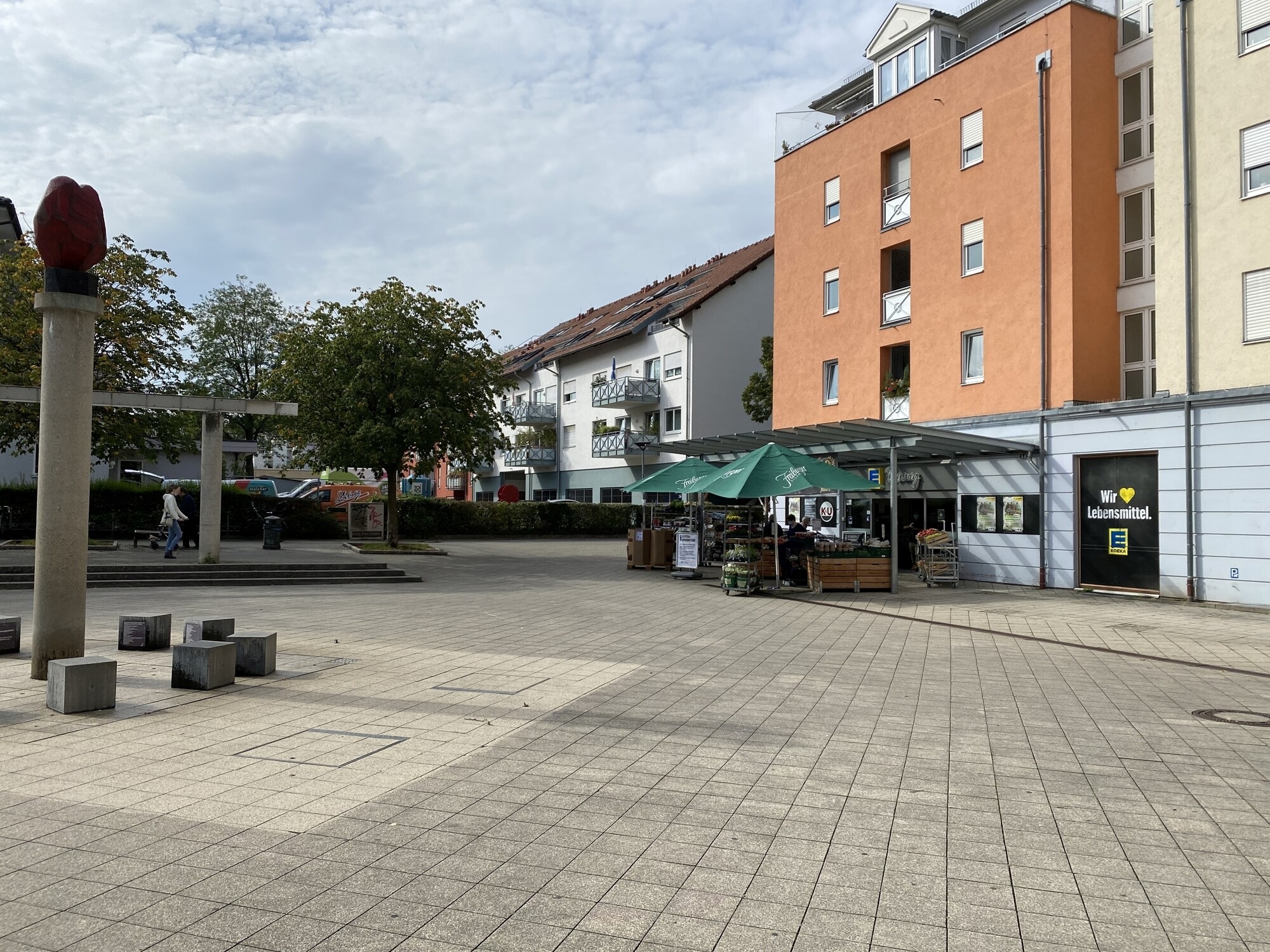 Einkaufen auf dem Zähringer Platz