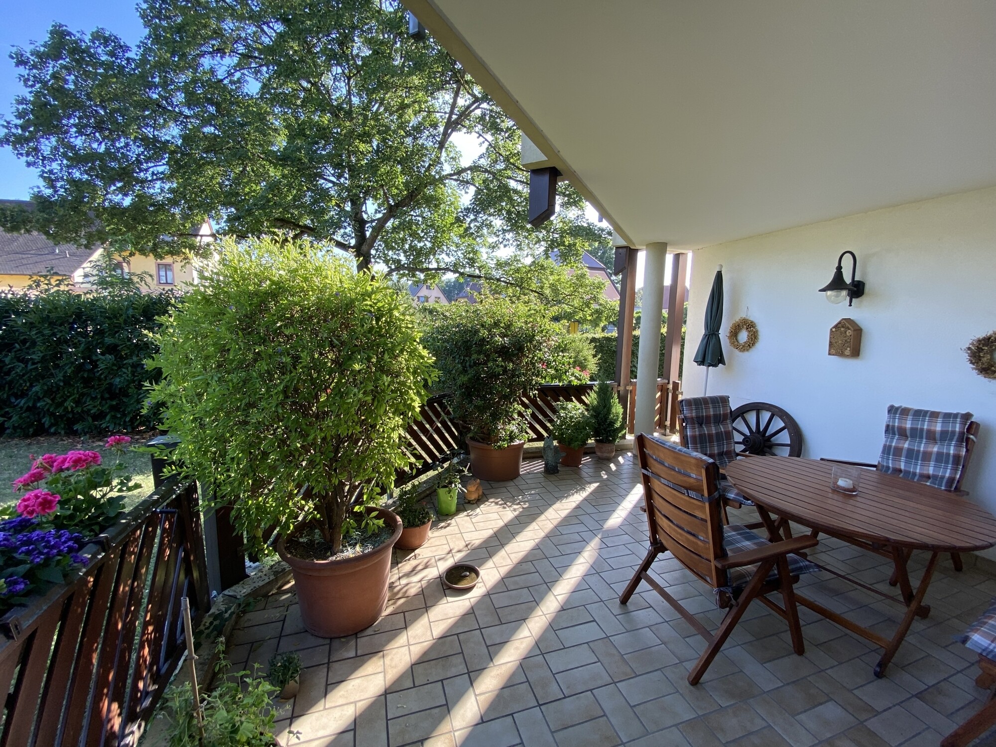 Hauptbalkon mit Südausrichtung