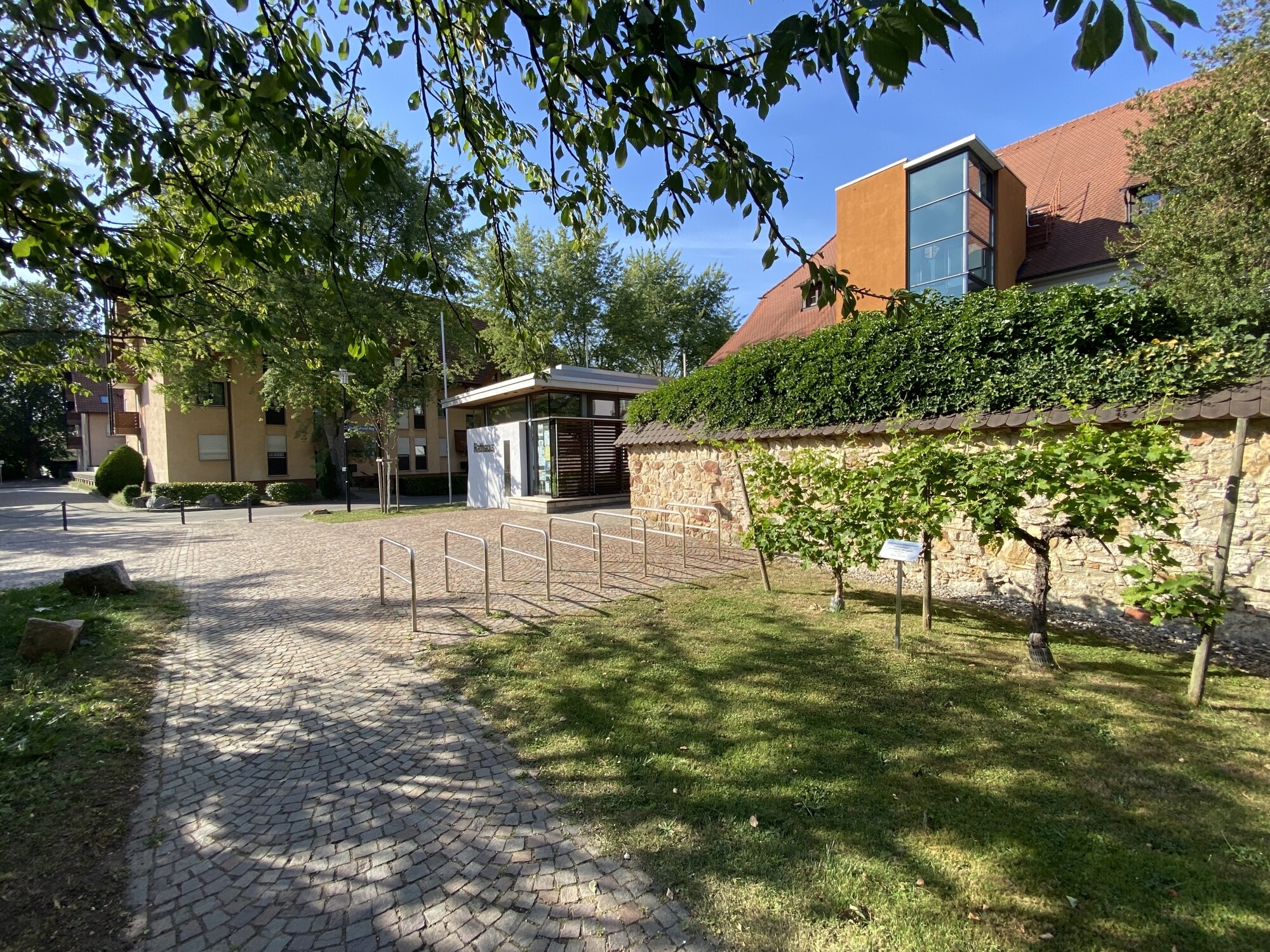 Malerische Grundstücksgestaltung