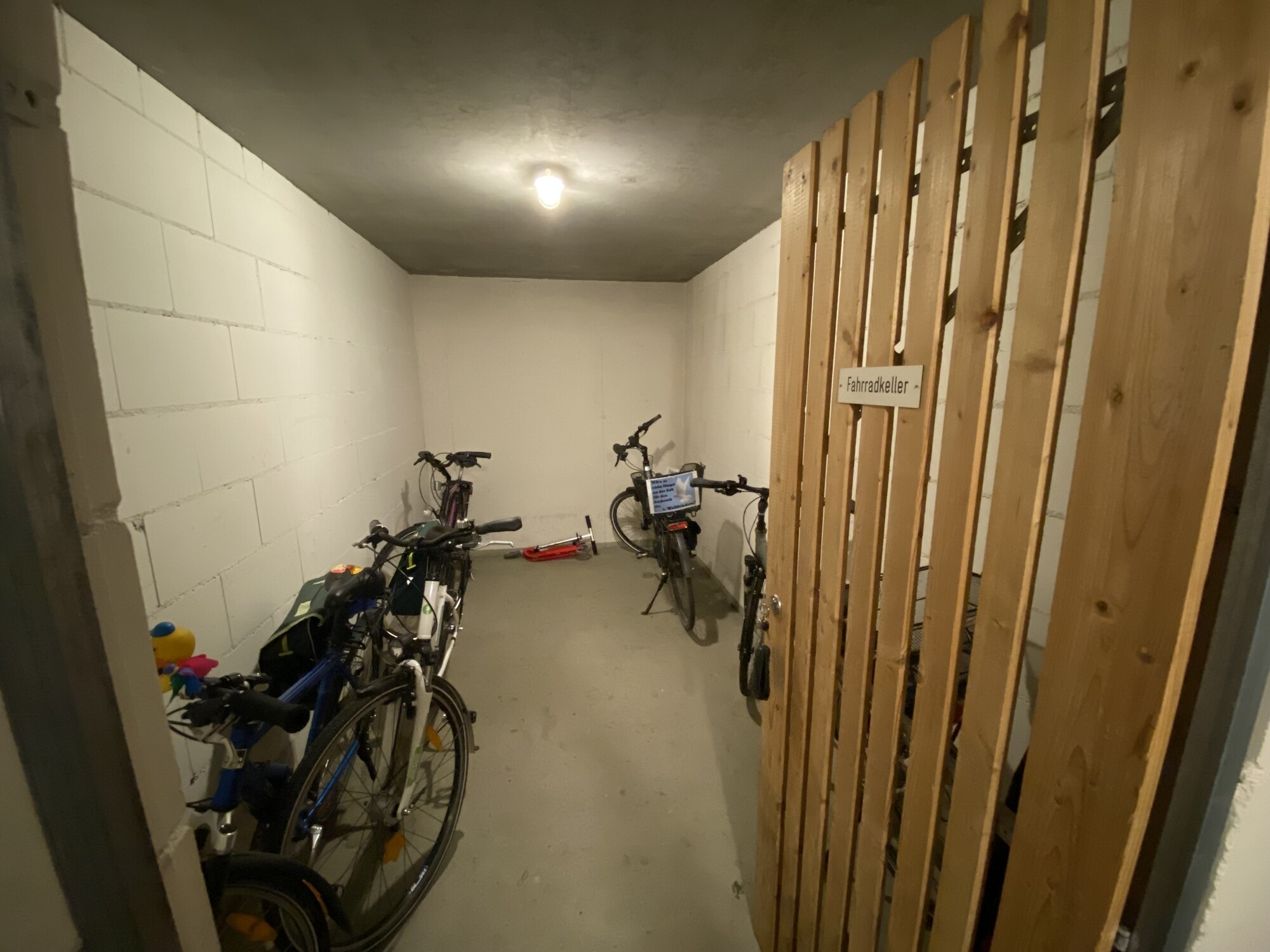 Gemeinschaftliche Fahrradkeller