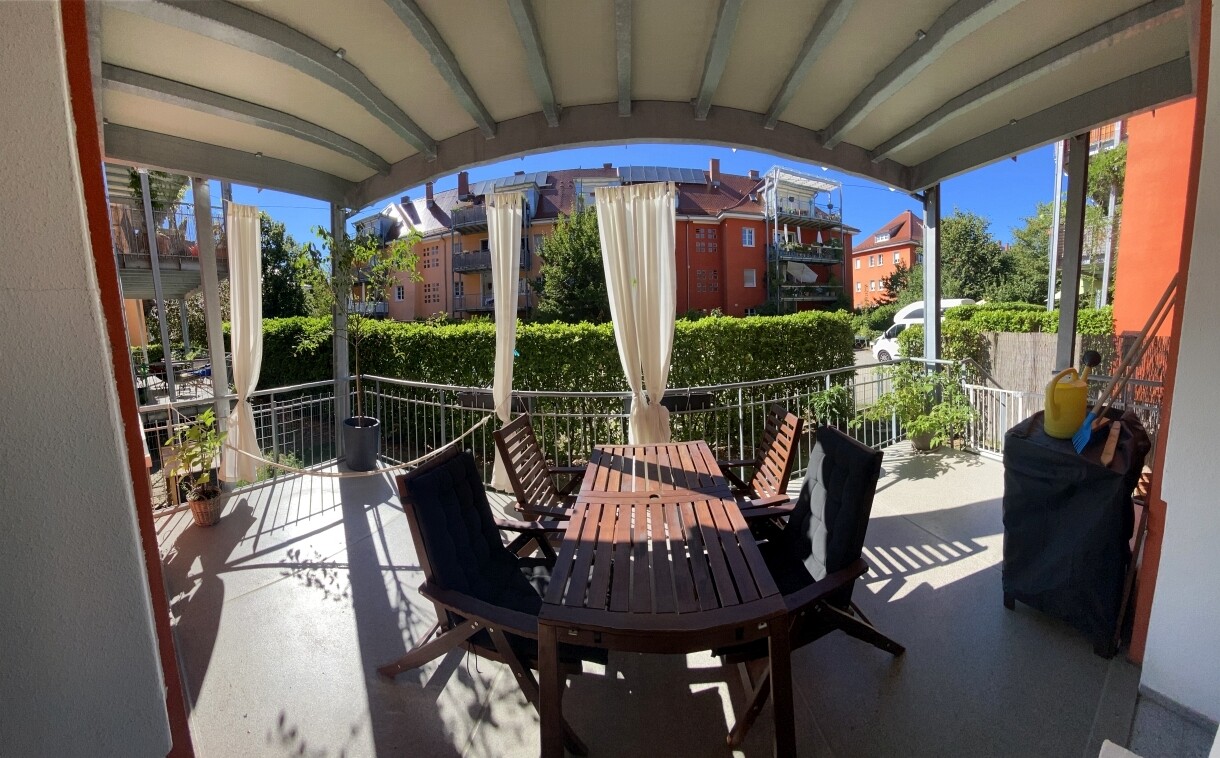 15 qm Sonnenbalkon