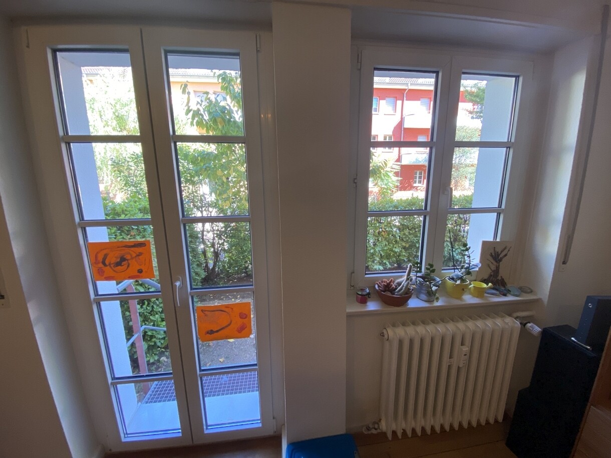 Charmante Sprossenfenster