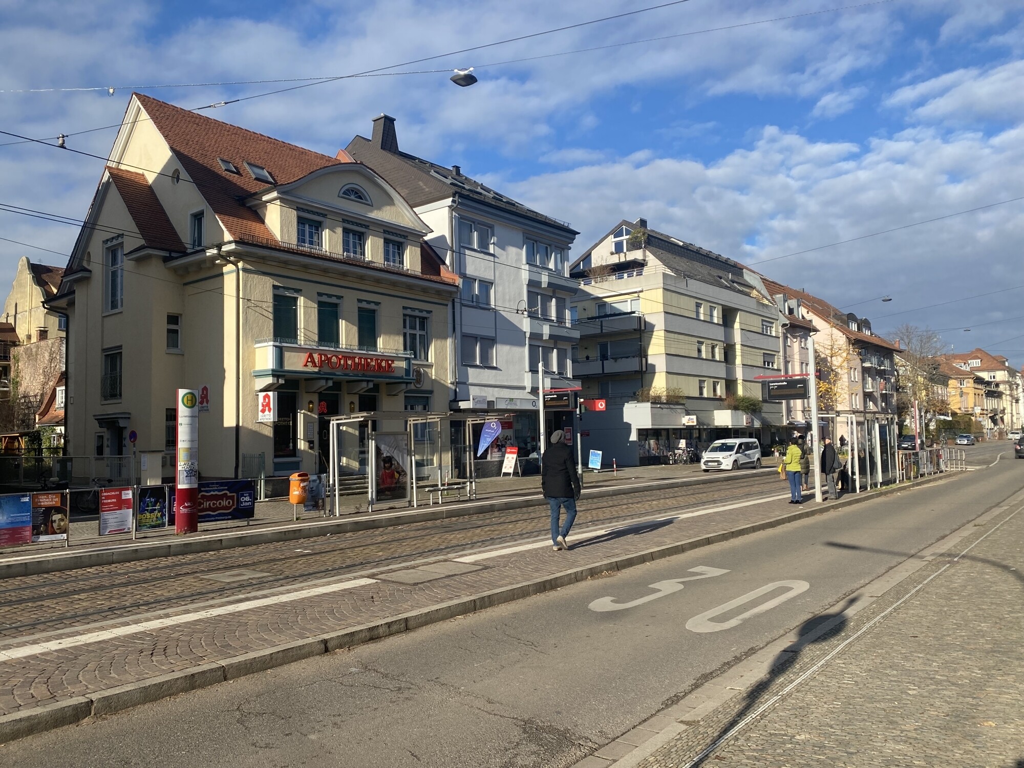 Straßenbahnhaltestelle
