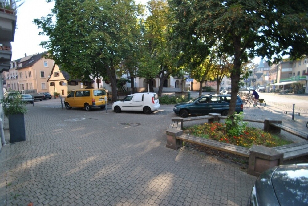 Herrliche Aussichten auf den Kirchplatz