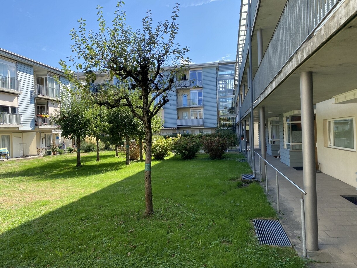 Herrliche Gartenanlage