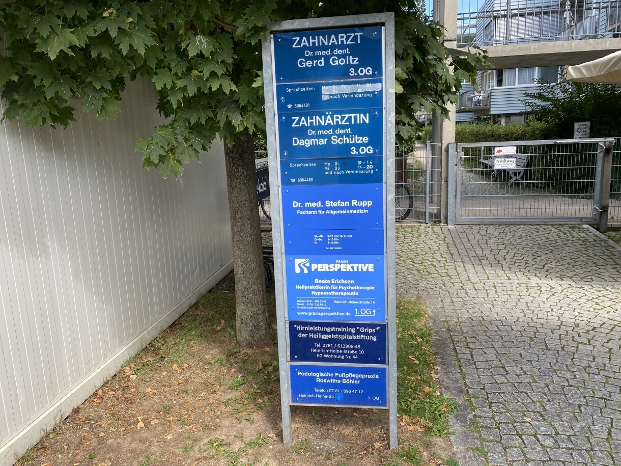 In der Wohnanlage top Versorgung